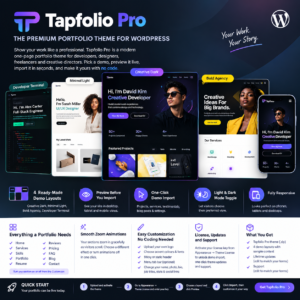 Tapfolio Pro